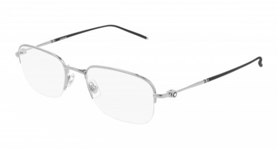 Montblanc MB0131O Eyeglasses, 001 - SILVER