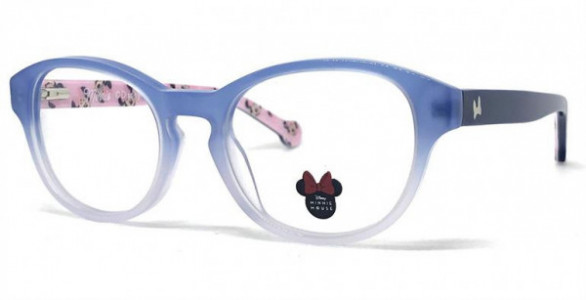 Disney Eyewear Minnie Mouse MEE903 Kids Eyeglasses, Blue Fade-Pink