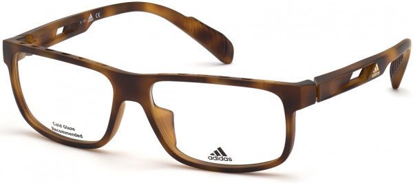 adidas SP5003 Eyeglasses, 052 - Dark Havana