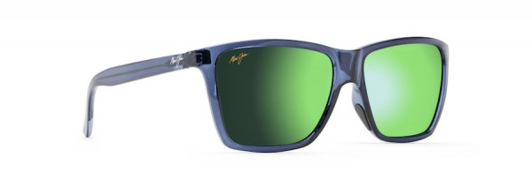 Maui Jim CRUZEM Sunglasses, Dark Translucent Blue. MAUIGreen®