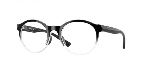 Oakley OX8176 SPINDRIFT RX Eyeglasses, 817606 SPINDRIFT RX POLISHED BLACK FA (BLACK)