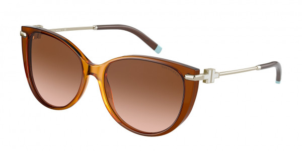 Tiffany & Co. TF4178 Sunglasses, 83083B OPAL CAMEL (HONEY)