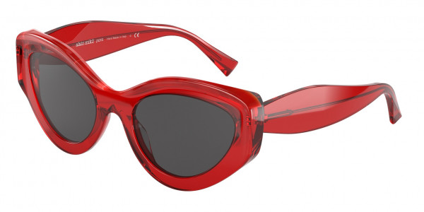Alain Mikli A05064 MAIRIE Sunglasses, 003/87 TRANSLUCENT RED/ROUGE MIKLI (RED)