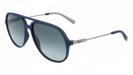 Ferragamo SF999S Sunglasses, (414) BLUE