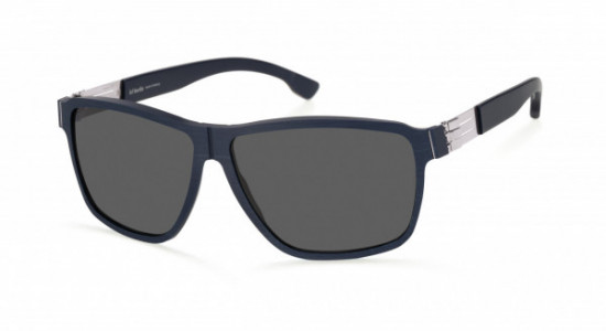 ic! berlin Alpha Sunglasses, True-Blue-Rough