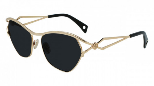 Lanvin LNV114S Sunglasses, (710) GOLD/GREY