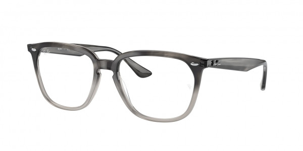 Ray-Ban Optical RX4362V Eyeglasses, 8106 GRADIENT GREY HAVANA (HAVANA)