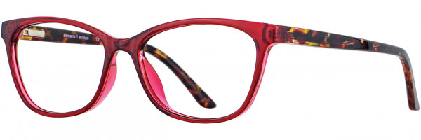 Elements Elements 408 Eyeglasses, 1 - Red / Red Tort