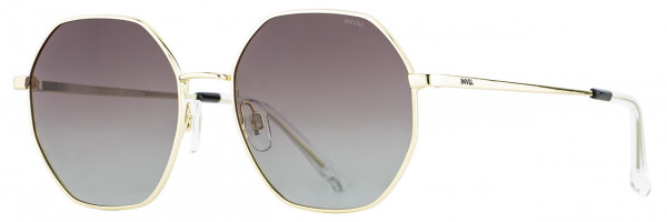 INVU INVU Sunwear 223 Sunglasses, Gold / Plum