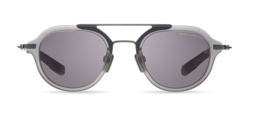 DITA LSA-407 Sunglasses, SATIN CRYSTAL GREY - ANTIQUE SILVER