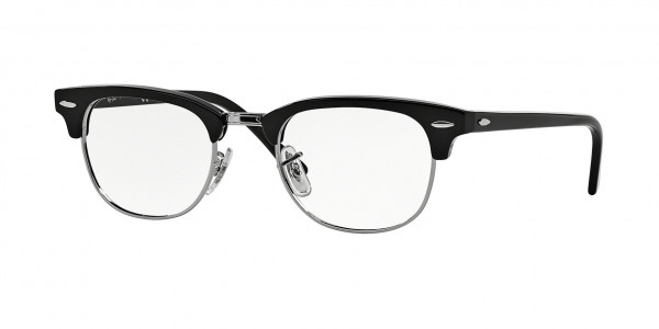 Ray-Ban Optical RX5154 CLUBMASTER Eyeglasses, 2001 CLUBMASTER WHITE TRANSPARENT (WHITE)