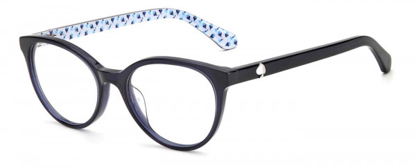 Kate Spade GELA Eyeglasses, 0GF5 BLUE PATTERN