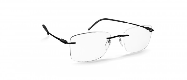 Silhouette Purist BS Eyeglasses, 9040 Strong Black