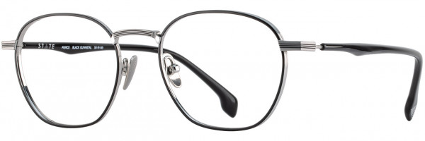 STATE Optical Co Pierce Eyeglasses, Black Gunmetal