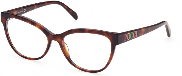 Emilio Pucci EP5182 Eyeglasses, 052 - Dark Havana