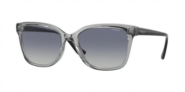 Vogue VO5404S Sunglasses - Gradient Blue / Dark Blue / 54