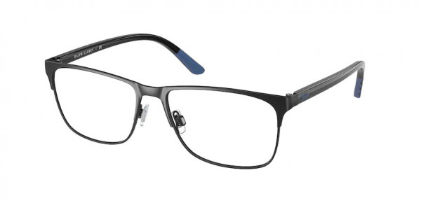 Polo PH1211 Eyeglasses, 9325 SEMISHINY BLACK (BLACK)