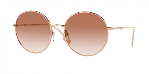 Burberry BE3132 PIPPA Sunglasses, 133713 PIPPA ROSE GOLD GRADIENT PINK (GOLD)