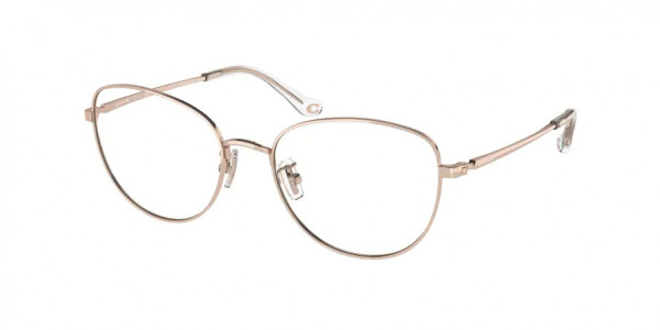 Coach HC5137 Eyeglasses, 9331 SHINY ROSE GOLD (GOLD)