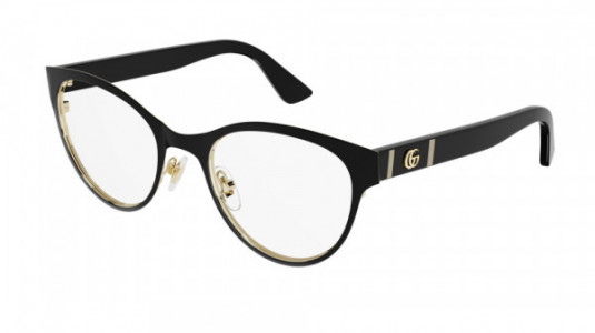Gucci GG1114O Eyeglasses, 001 - BLACK