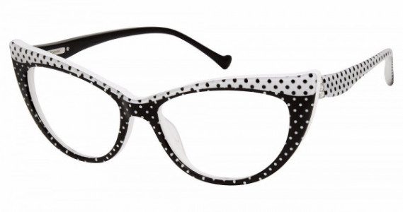 Betsey Johnson BET APHRODITE Eyeglasses, white