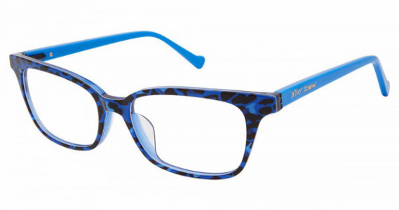 Betsey Johnson BET WILDHEART Eyeglasses, blue