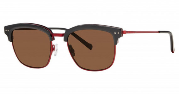 RED PARKER Sunglasses, BLACK / RED NR19