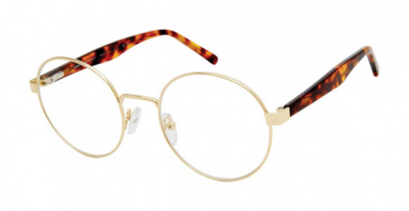 Martha Stewart MSO132 Eyeglasses, GLD GOLD/TORTOISE