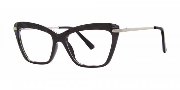 Modern Times PROVEN Eyeglasses, BLACK/SILVER