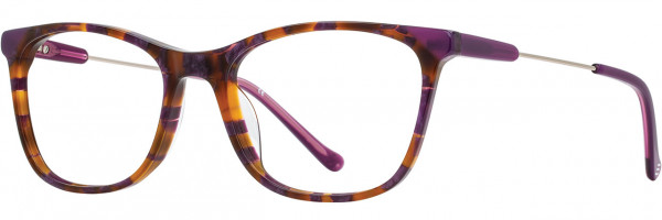 Cinzia Designs Cinzia Ophthalmic 5147 Eyeglasses, 3 - Plum Demi
