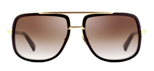 DITA MACH-ONE Sunglasses, BLACK/YELLOW GOLD