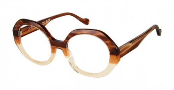 Jessica Simpson JO1205 Eyeglasses, BRNF BROWN TO CHAMPAGNE