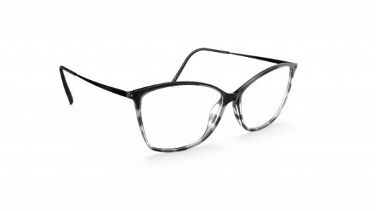 Silhouette Illusion Lite Full Rim 1607 Eyeglasses, 9040 Black Switch