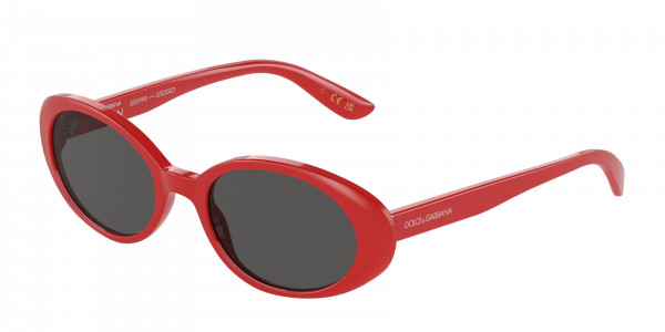 Dolce & Gabbana Eyewear monogram-pattern round-frame Sunglasses - Blue