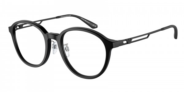 Emporio Armani EA3225F Eyeglasses, 5001 MATTE BLACK (BLACK)