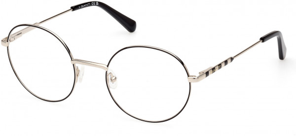 Gant GA3287 Eyeglasses, 005 - Black/Monocolor / Shiny Black