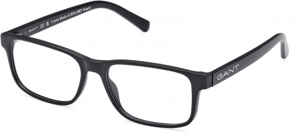 Gant GA3291 Eyeglasses, 002 - Matte Black / Matte Black