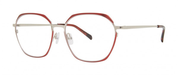 Scojo New York Narni Eyeglasses, RED/GUNMETAL