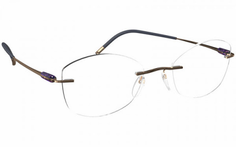 Silhouette Purist MW Eyeglasses, 7530 Creative Violet