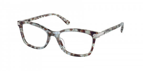 Coach HC6219U Eyeglasses, 5778 SEAGLASS TORTOISE (GREEN)