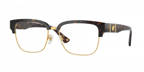 Versace VE3348 Eyeglasses, 108 HAVANA (TORTOISE)