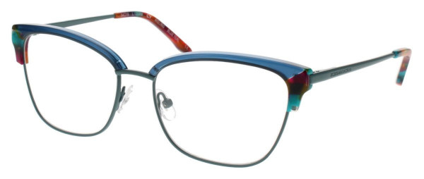 BCBGMAXAZRIA AISLING Eyeglasses, Blue Teal