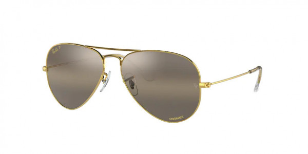 Ray-Ban RB3025 AVIATOR LARGE METAL Sunglasses, 9196G5 LEGEND GOLD (GOLD)