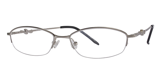 Revolution REV658 Eyeglasses, BRSL Brushed Silver