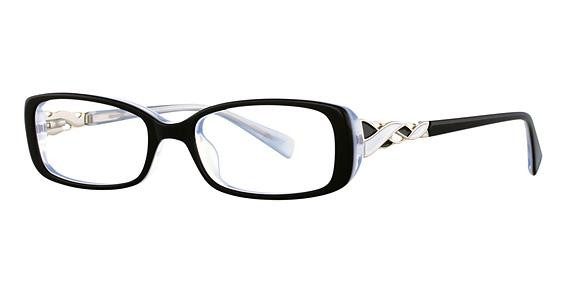 Avalon 5028 Eyeglasses, Black/White