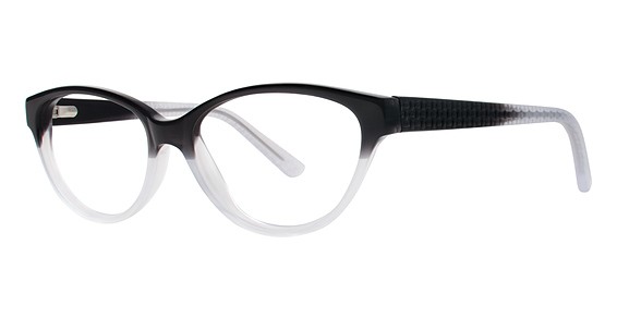 Genevieve Splurge Eyeglasses, Black/Pearl