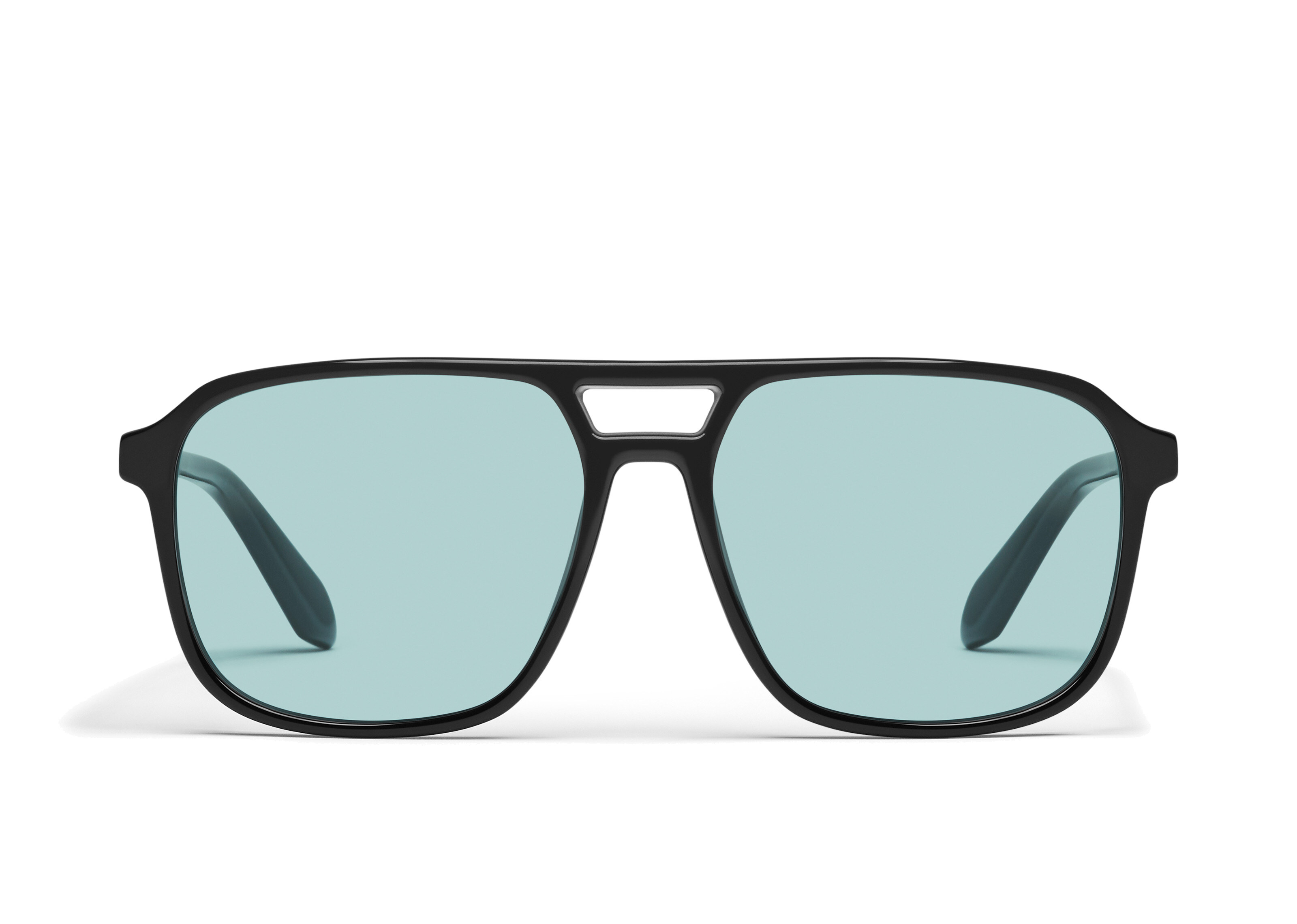 Quay On The Fly Black Sunglasses Quay - Sunglasses for Men & Women, Aviator Lenses with UV  main image 2