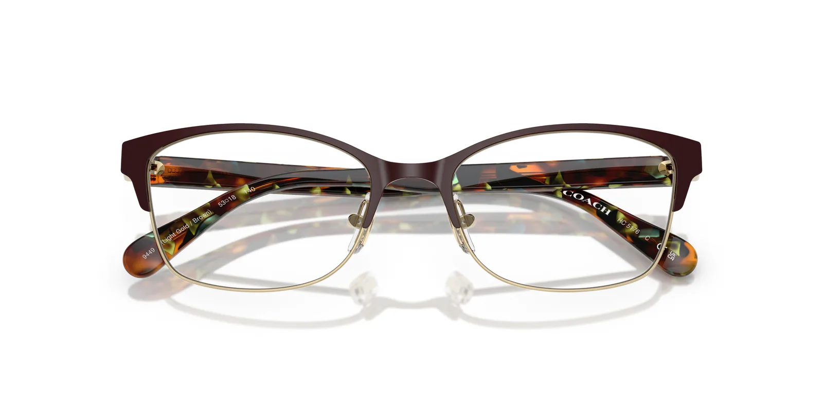 アトリエgg シュシュ・ド・ママン　50'sアロハ ガール 16 HC5176 Eyeglasses - Coach Authorized Retailer | coolframes.com